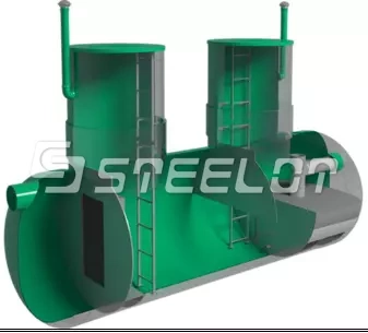 Комбинированный песконефтеуловитель с сорбционным блоком (КПНС) Steelot ПРО