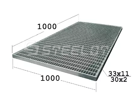 Прессованный настил 1000х1000х30х2