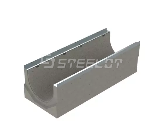 Лоток водоотводный бетонный SteePro M DN300 H335