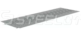 Решетка оцинкованная щелевая SteePlus DN200, кл. А15