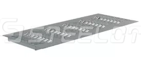Решетка оцинкованная щелевая SteePlus DN300, кл. A15
