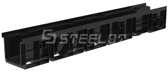 Лоток пластиковый SteeStart DN100 H133 высокий борт