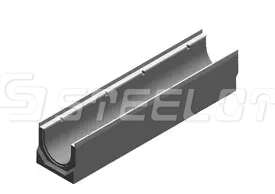 Лоток водоотводный бетонный SteePro DN160 H210, кл. E600