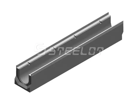 Лотки бетонные водоотводные SteePro DN 100 каскад