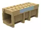 Моноблок полимербетонный ревизионный с полимербетонной решеткой SteeBlock DN300 H610, кл. Е600