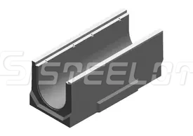 Лоток водоотводный бетонный SteePro DN300 H410, кл. E600