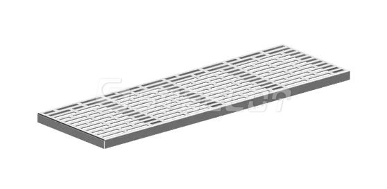 Решетка перфорированная щелевая SteeProm DN300